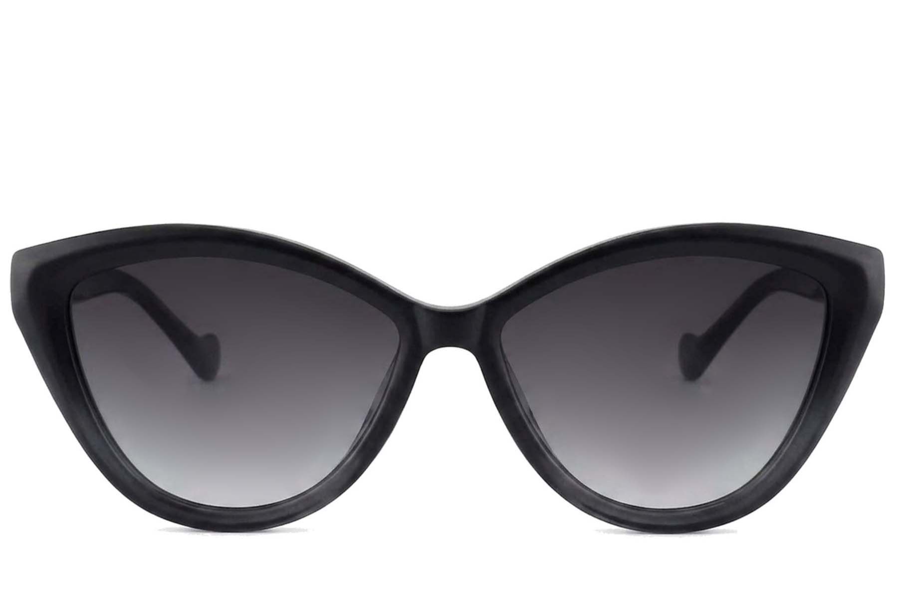 Lunettes de soleil papillon en acétate gris #BS2012-1311