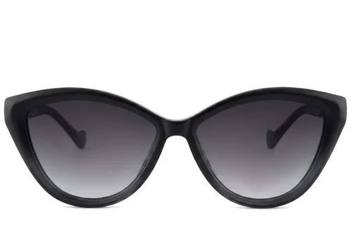 Lunettes de soleil papillon en acétate gris #BS2012-1311