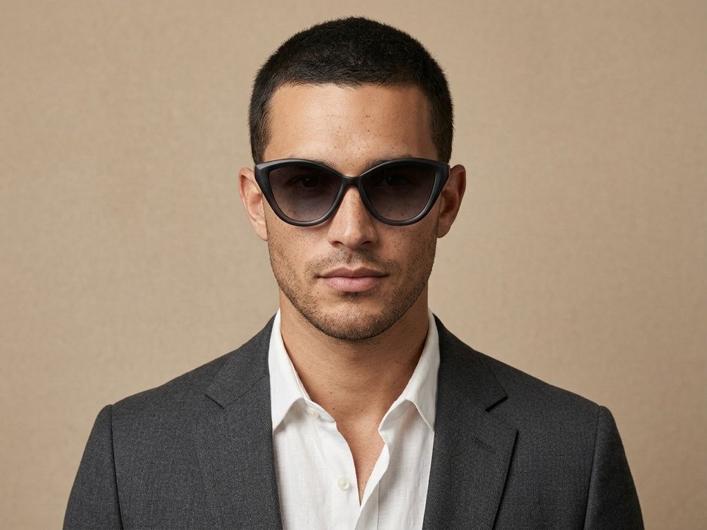 Butterfly Grey Acetate Sunglasses #BS2012-1311