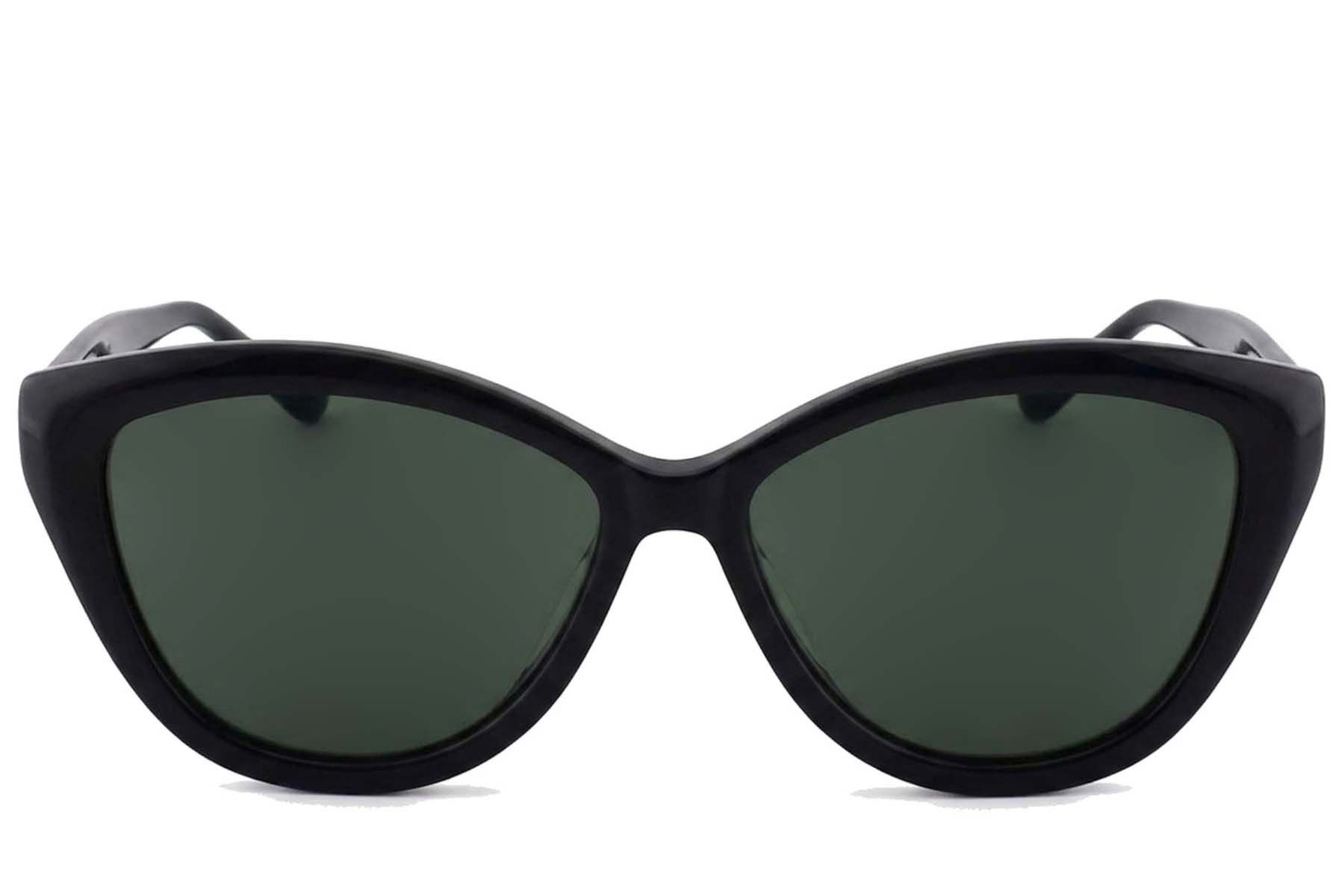 Lunettes de soleil papillon en acétate noir #BS2012-1312