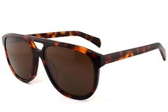 Aviator zonnebril van schildpadkleurig acetaat #BS2012-1329