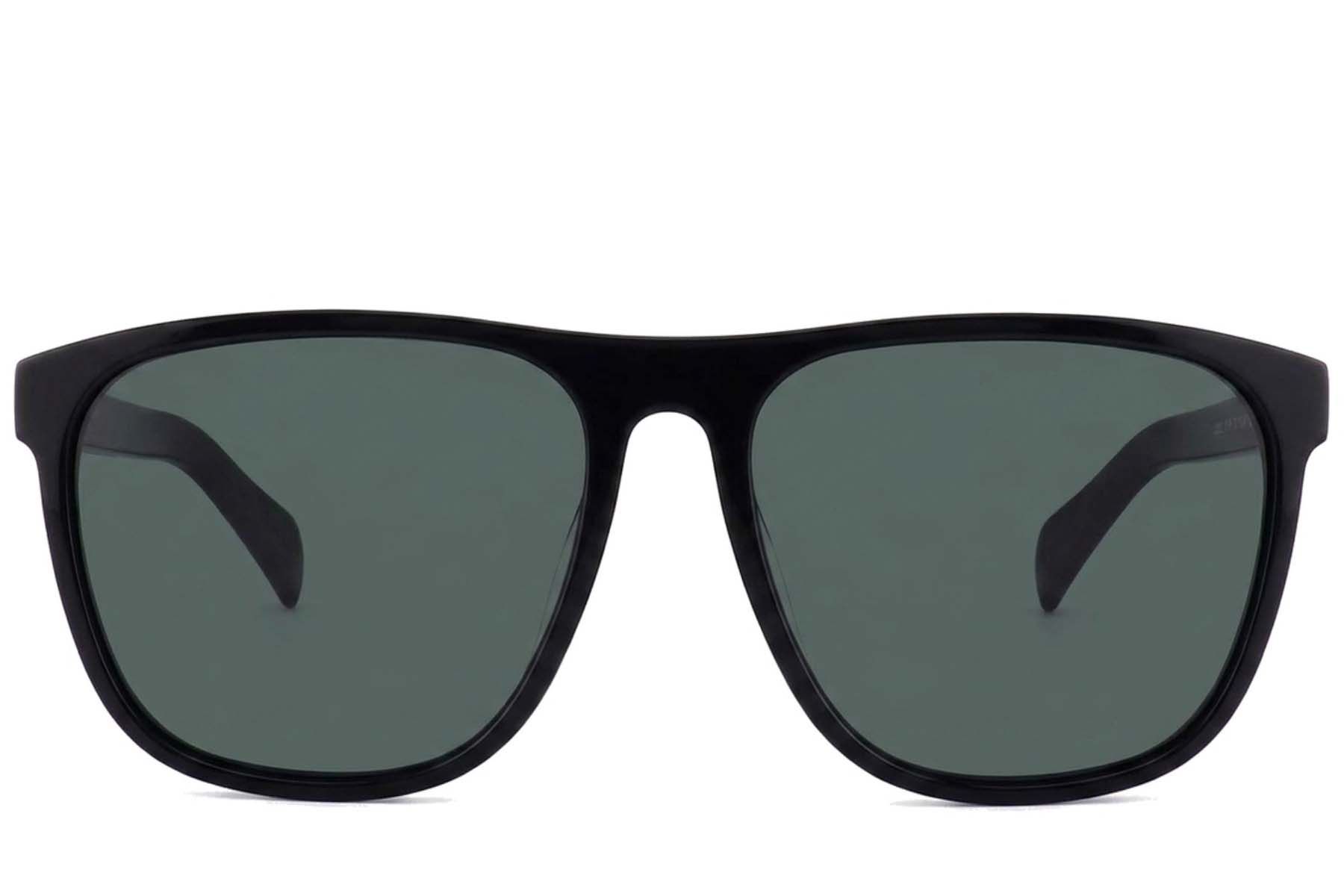 Oval Black Acetate Sunglasses #BS2012-1333