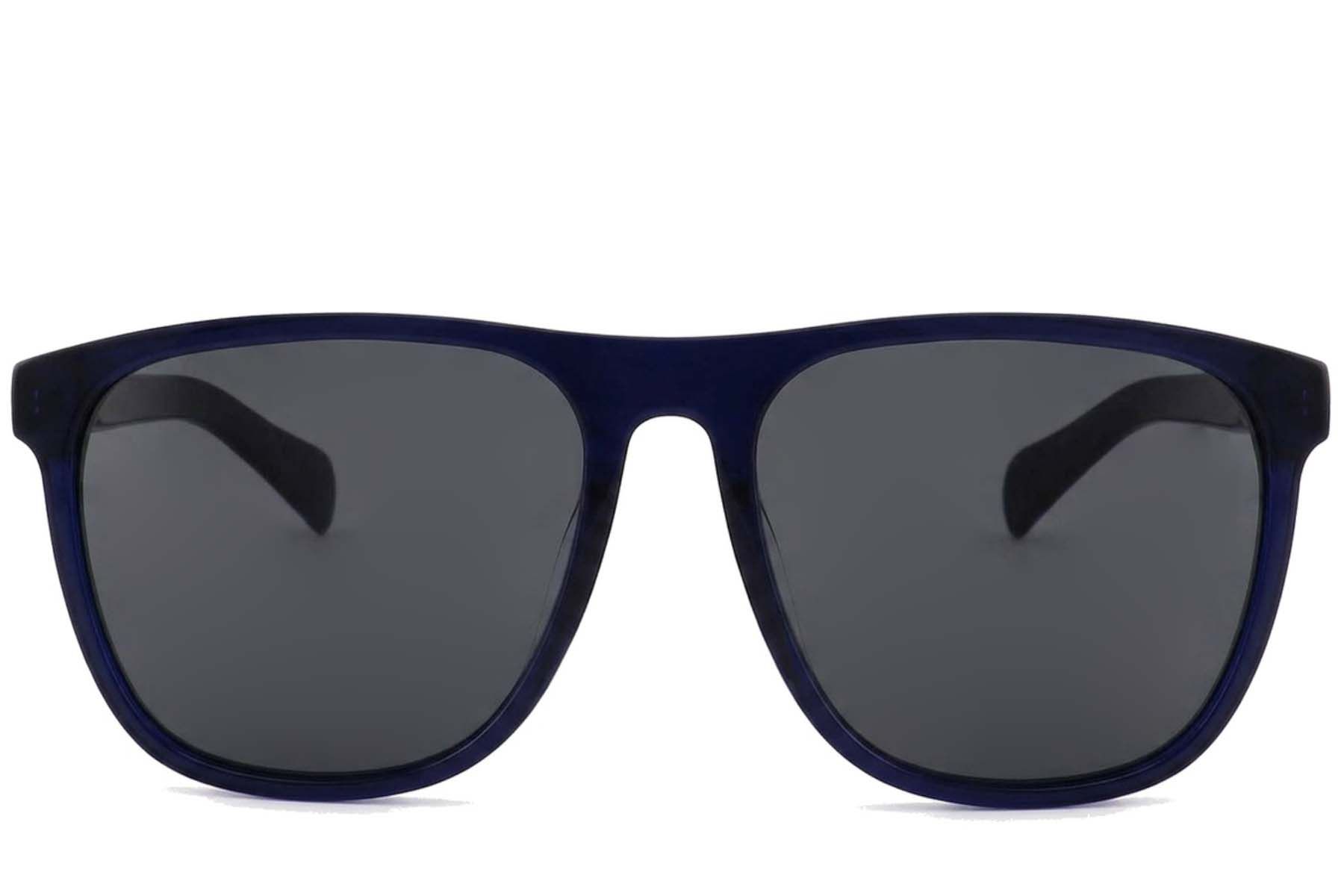 Oval Blue Acetate Sunglasses #BS2012-1335