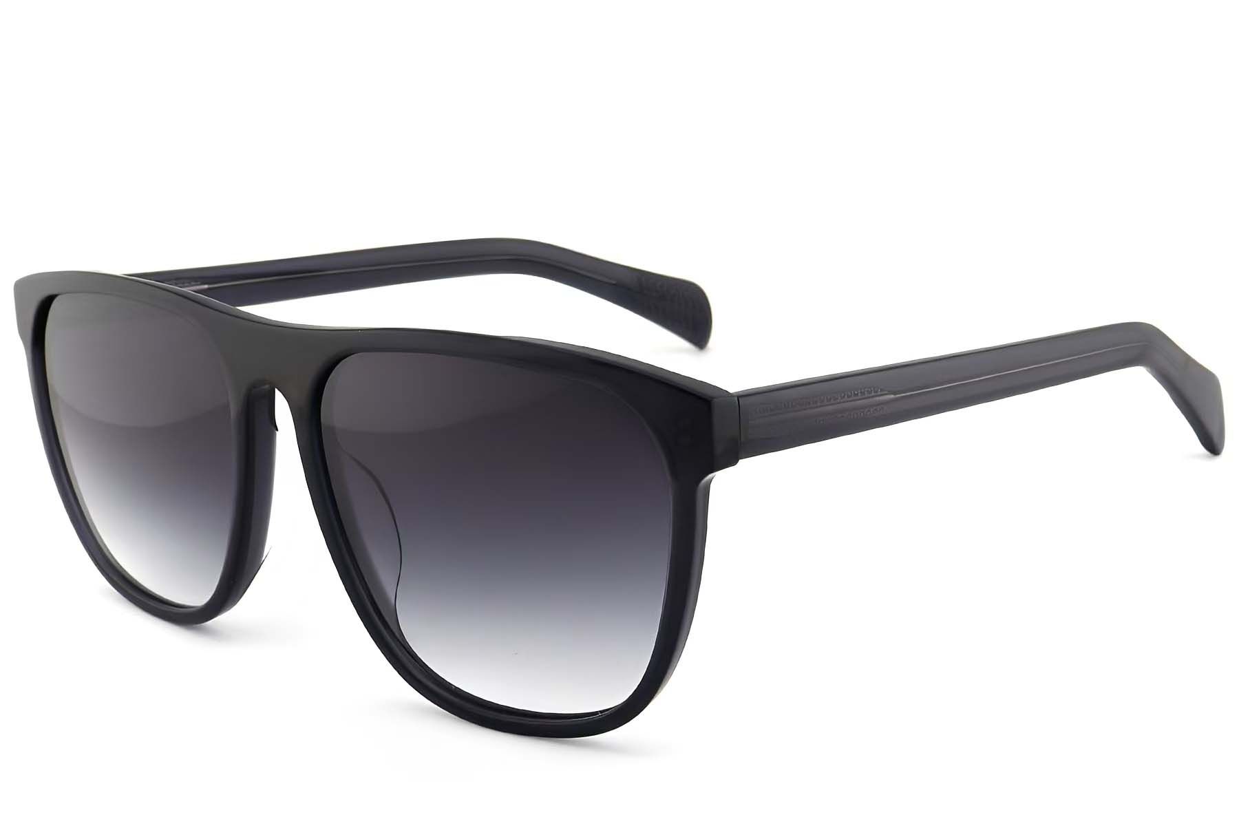 Oval Grey Acetate Sunglasses #BS2012-1336