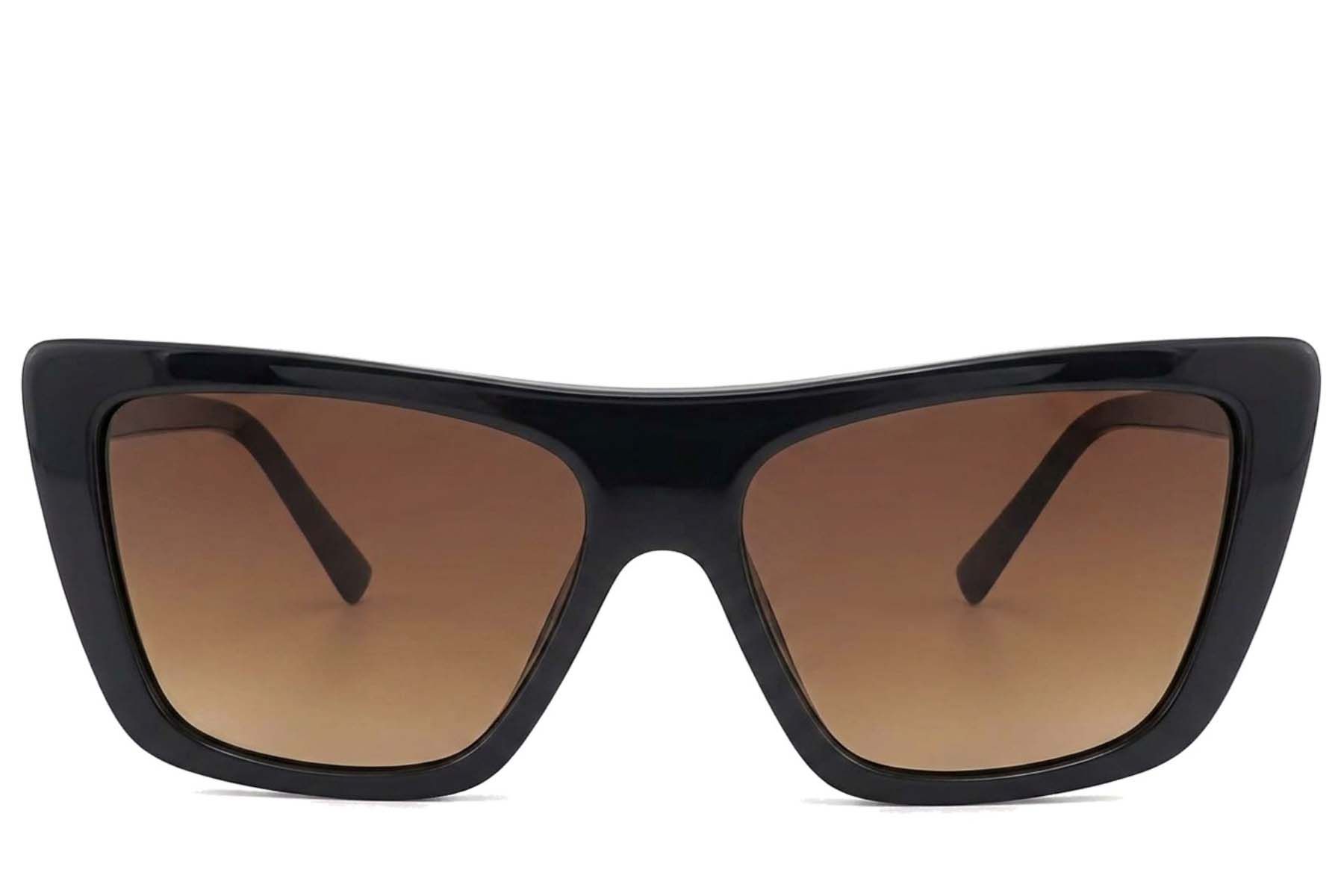 Butterfly Black Acetate Sunglasses #BS2012-1358