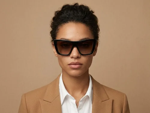 Butterfly Black Acetate Sunglasses #BS2012-1358