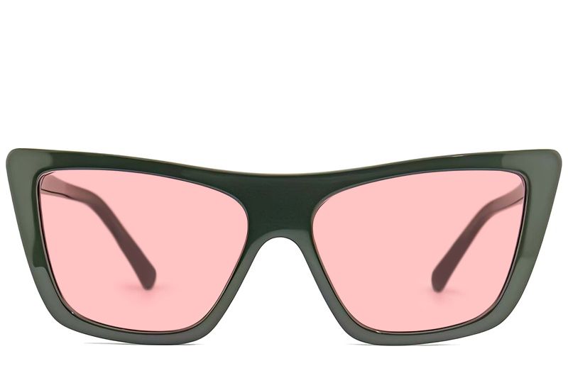 Butterfly Green Acetate Sunglasses #BS2012-1359