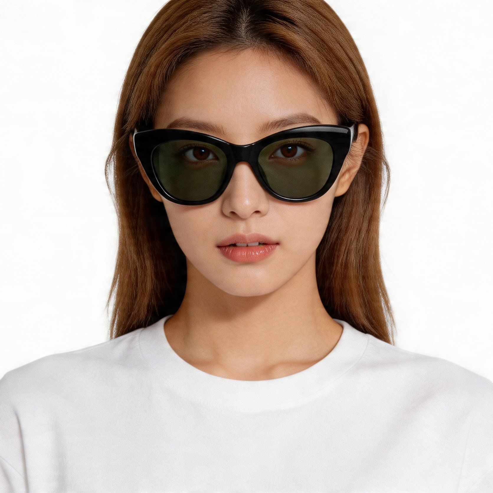 Butterfly Black Acetate Sunglasses #BS2012-1367