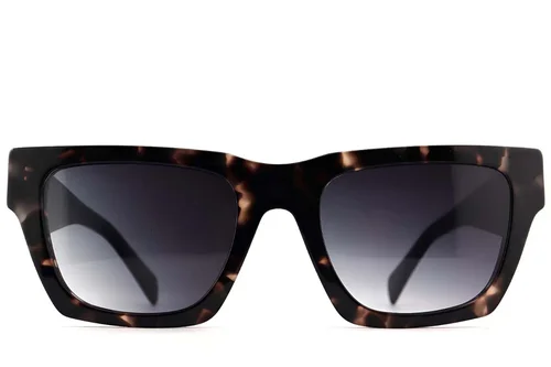 Rectangular Tortoiseshell Acetate Sunglasses #BS2012-1380