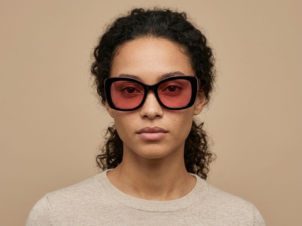 Butterfly Black Acetate Sunglasses #BS2012-1387