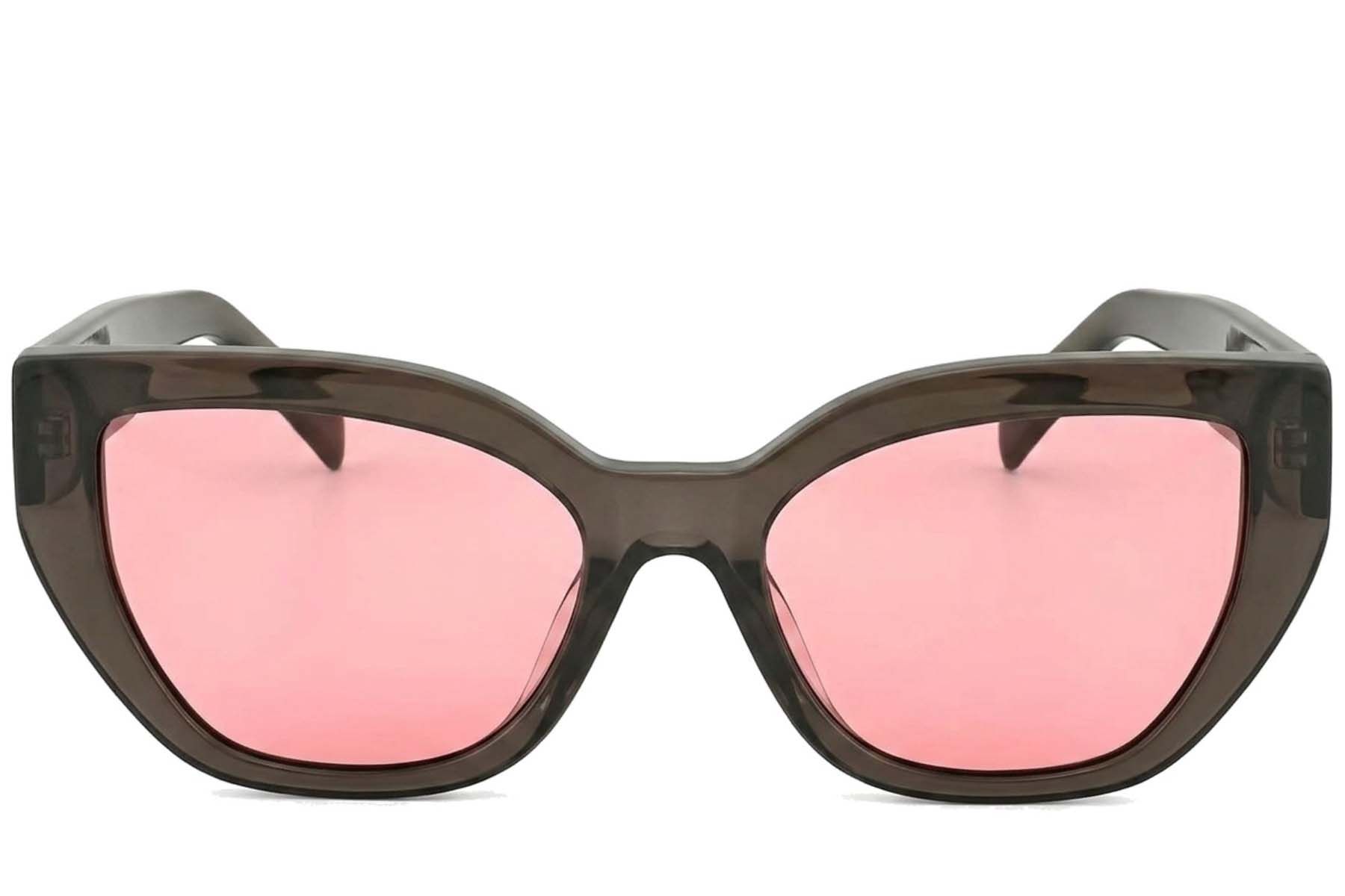 Lunettes de soleil papillon en acétate vert #BS2012-1393