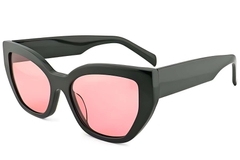 Occhiali da sole in acetato verde farfalla #BS2012-1393