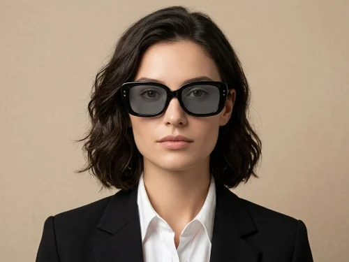 Occhiali da sole Butterfly in acetato nero #BS2012-1400