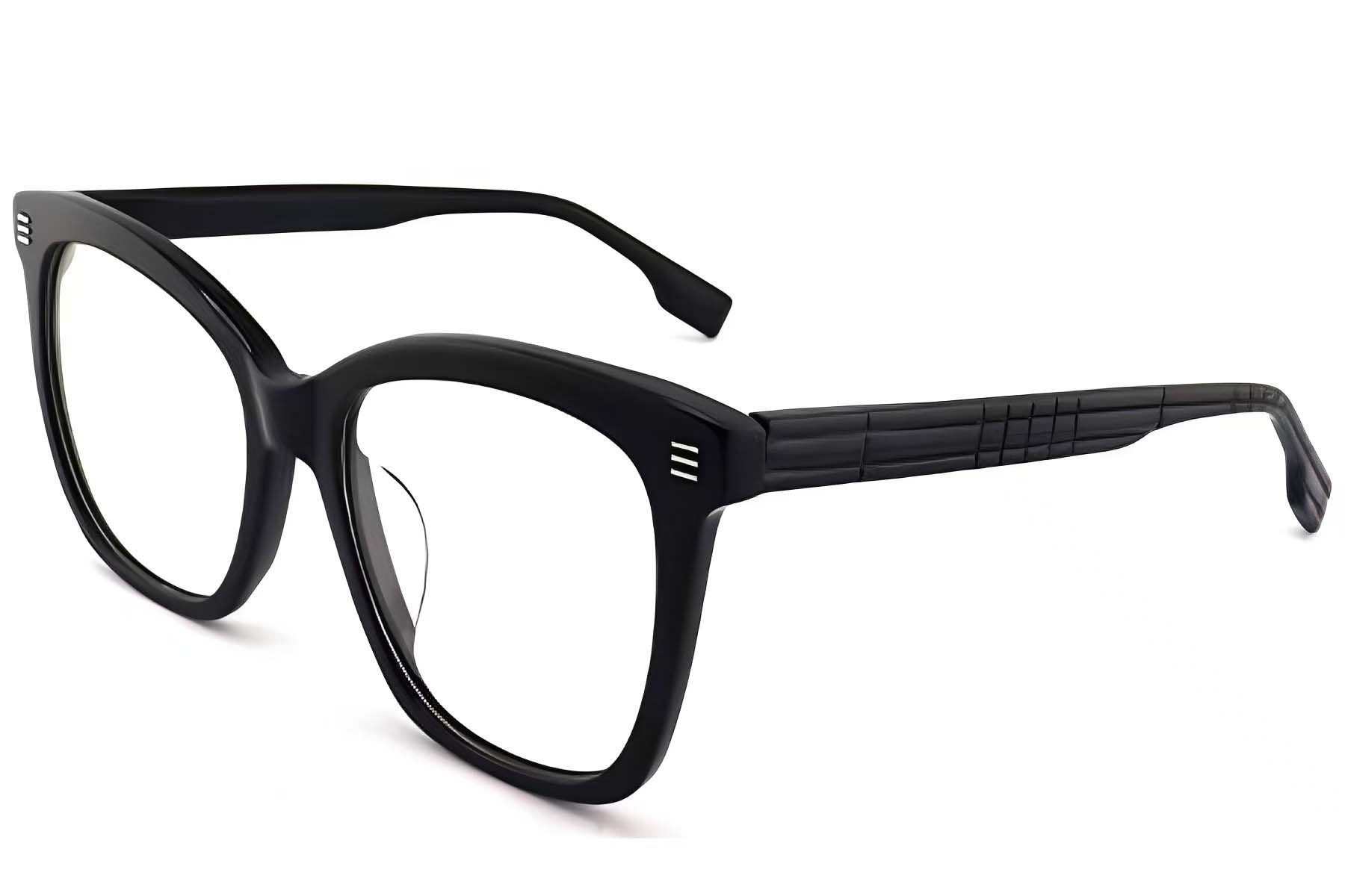 Vasos de acetato negro con forma de mariposa #BS2012-1405
