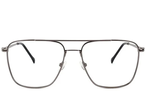 Lunettes aviateur en métal gris #BS2012-1454