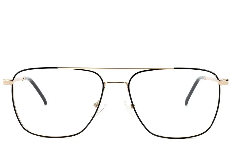 Aviator Golden Metal Glasses #BS2012-1455