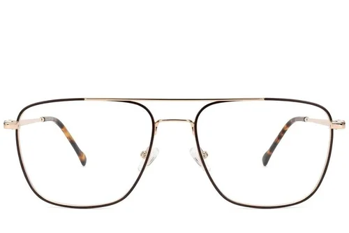 Lunettes aviateur en métal doré #BS2012-1456
