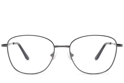 Lunettes en métal gris papillon #BS2012-1468