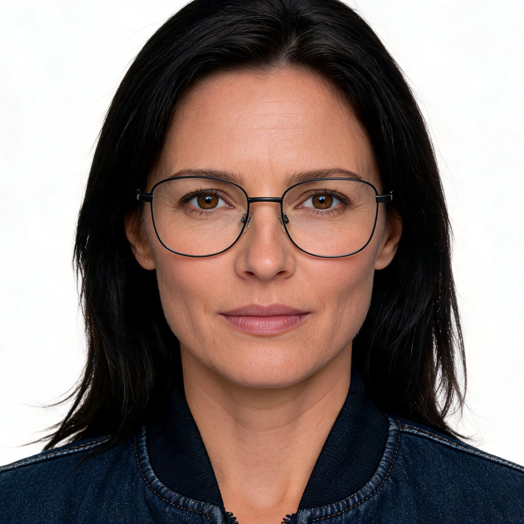 Butterfly Black Metal Glasses #BS2012-1469