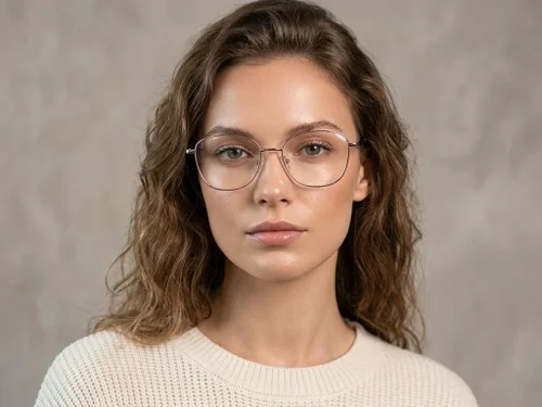 Lunettes papillon roses en métal #BS2012-1472