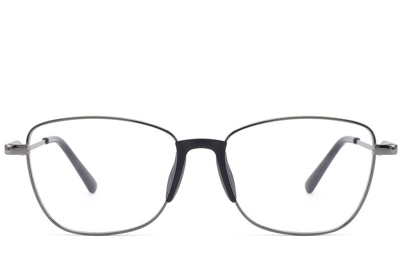 Gafas de metal gris mariposa #BS2012-1486