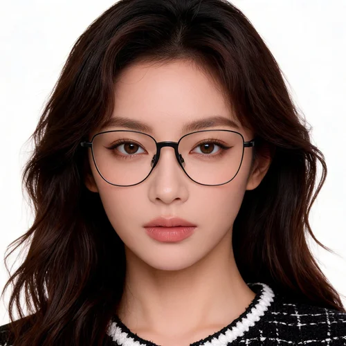 Lunettes papillon en métal noir #BS2012-1493