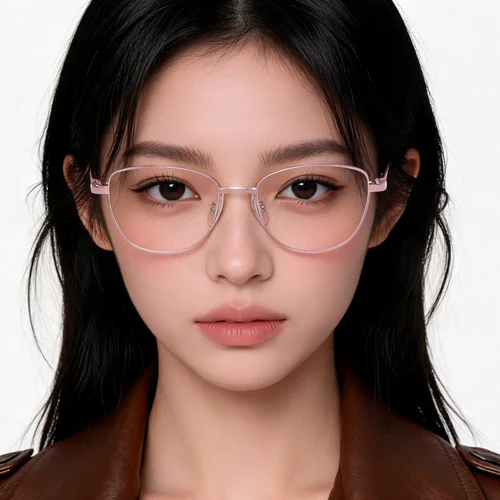 Lunettes papillon roses en métal #BS2012-1496