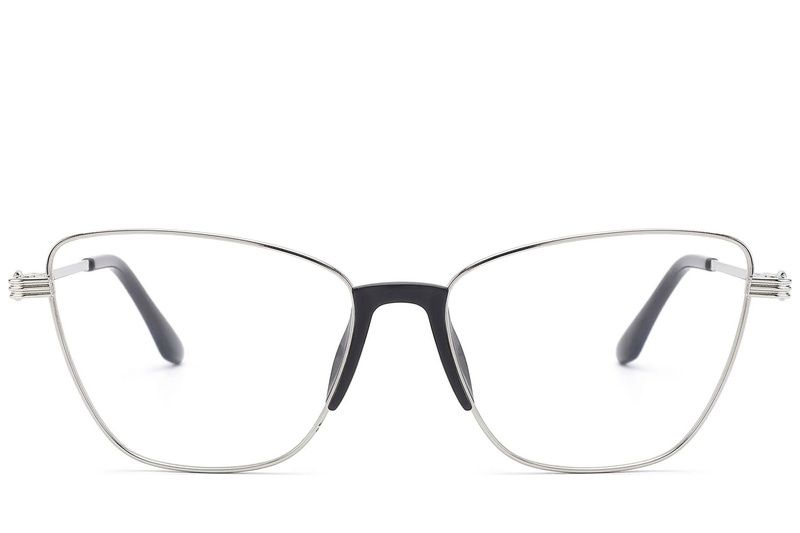 Butterfly Silver Metal Glasses #BS2012-1500