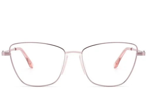 Lunettes papillon en métal rose #BS2012-1502