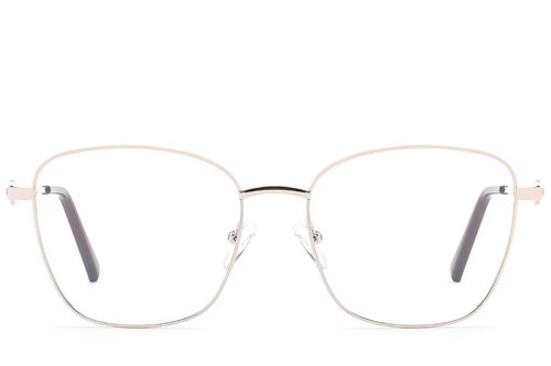 Lunettes papillon en métal doré #BS2012-1509