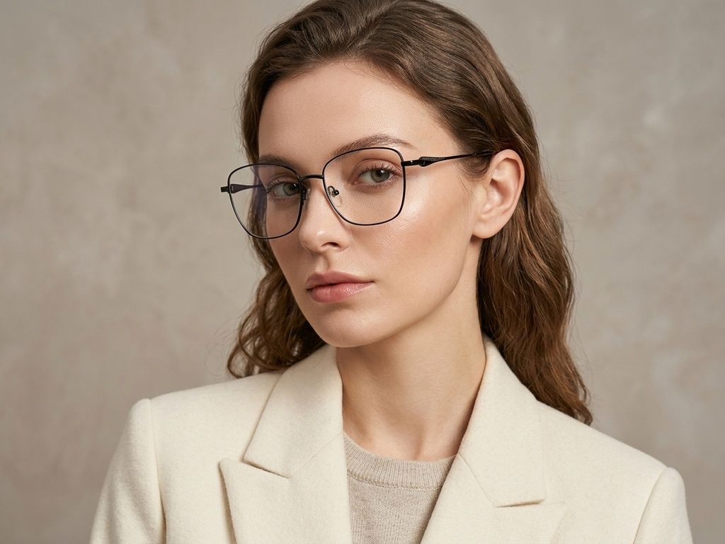Butterfly Black Metal Glasses #BS2012-1511