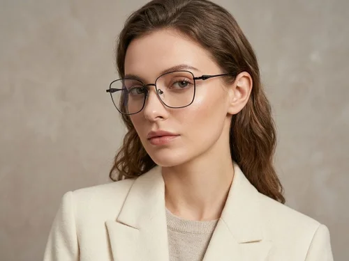 Lunettes papillon en métal noir #BS2012-1511