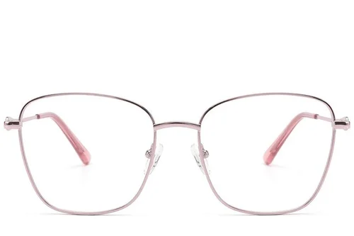 Lunettes papillon roses en métal #BS2012-1514