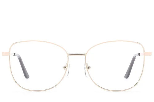 Lunettes papillon en métal doré #BS2012-1515