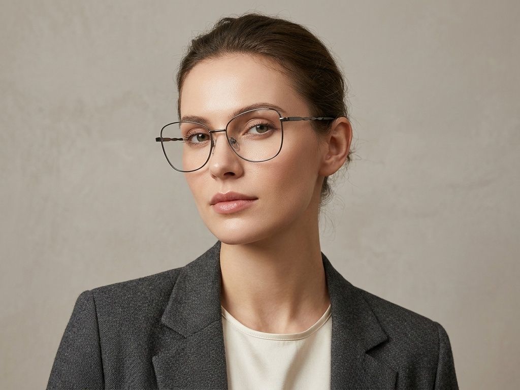 Butterfly Grey Metal Glasses #BS2012-1516
