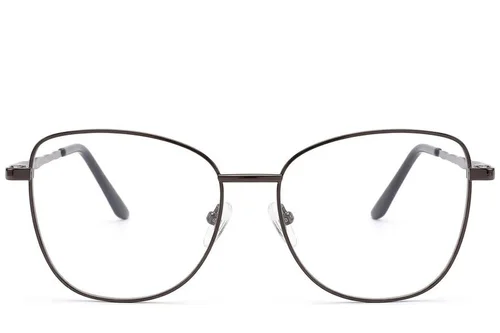 Lunettes papillon en métal marron #BS2012-1519