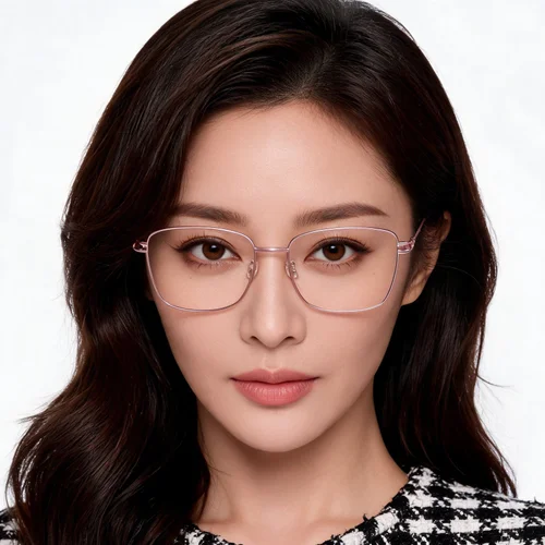 Lunettes papillon roses en métal #BS2012-1526
