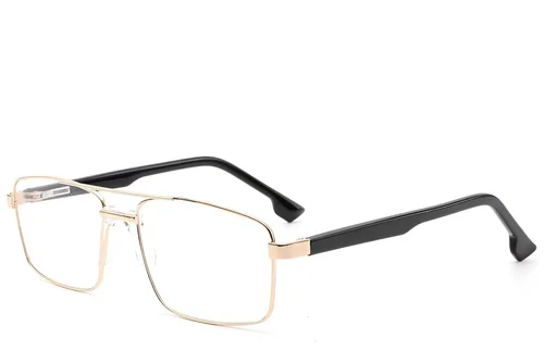 Lunettes aviateur en métal doré #BS2012-1565