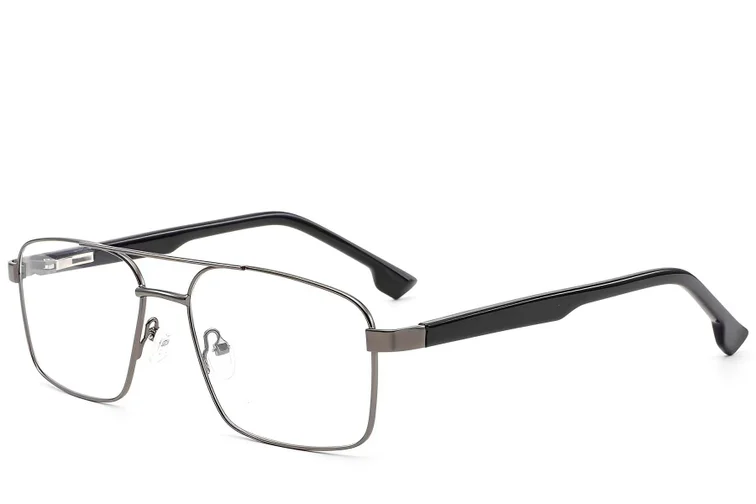 Lunettes aviateur en métal gris #BS2012-1576