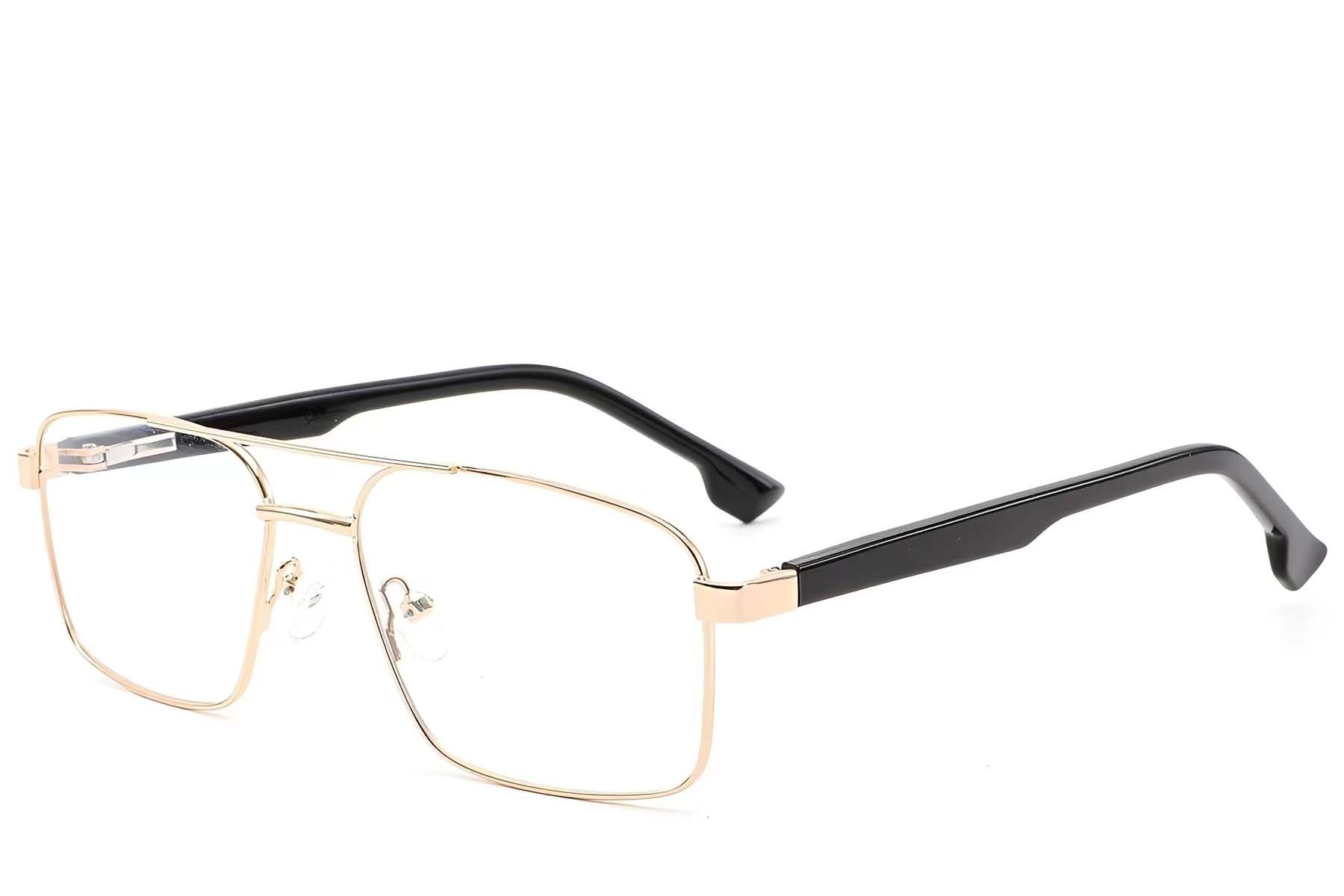 Lunettes aviateur en métal doré #BS2012-1577
