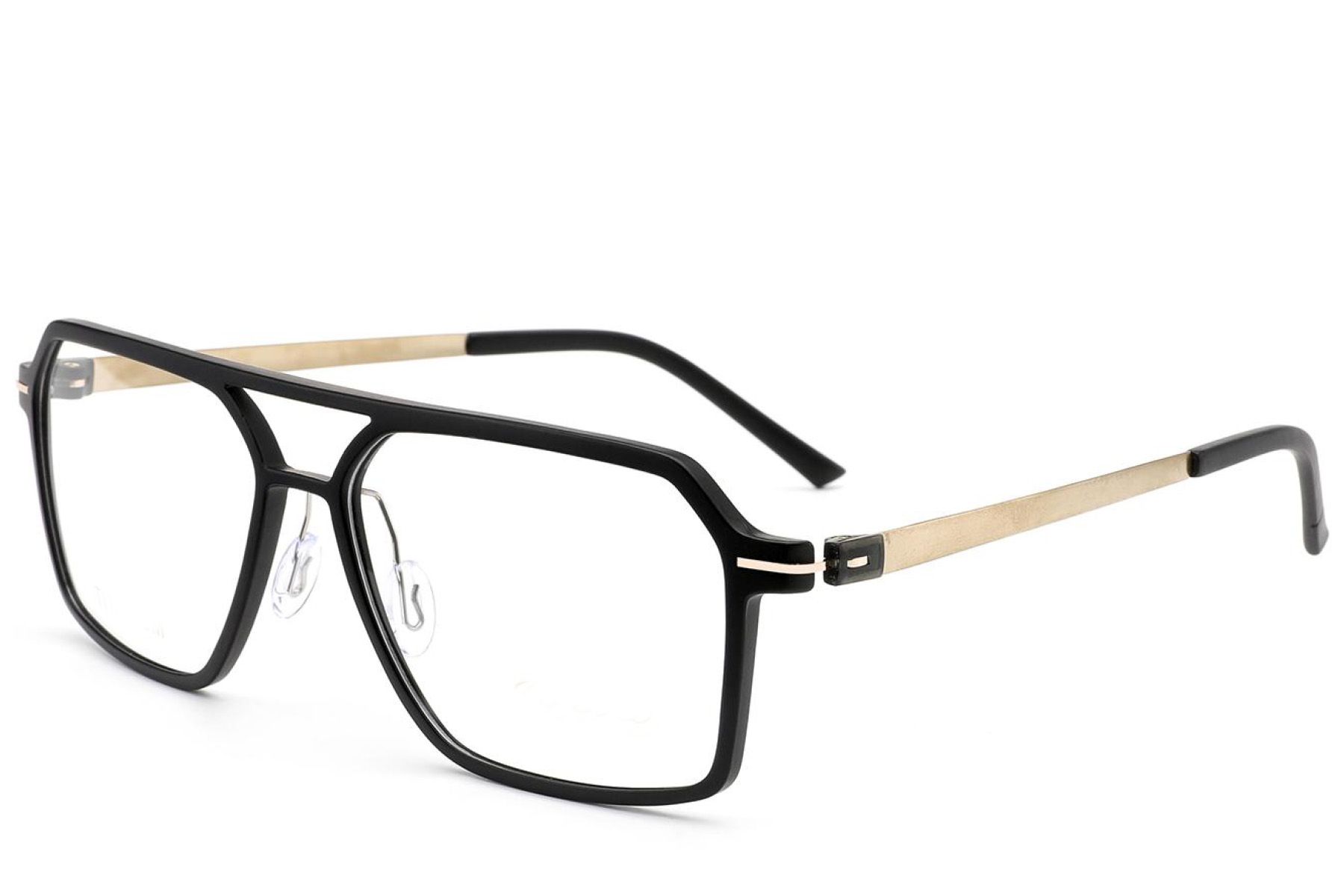 Aviator Black Titanium Glasses #BS2012-1644