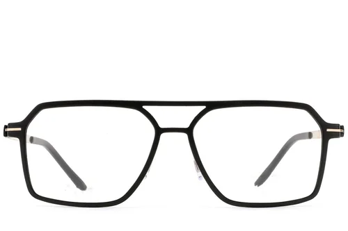 Aviator Black Titanium Glasses #BS2012-1644