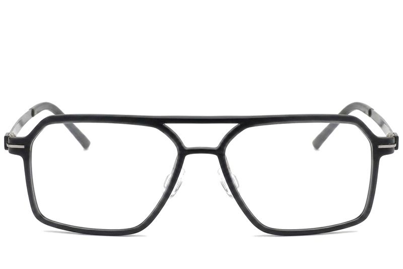 Aviator Black Titanium Glasses #BS2012-1646