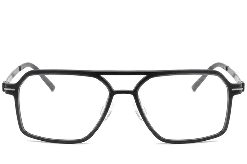 Aviator Black Titanium Glasses #BS2012-1646
