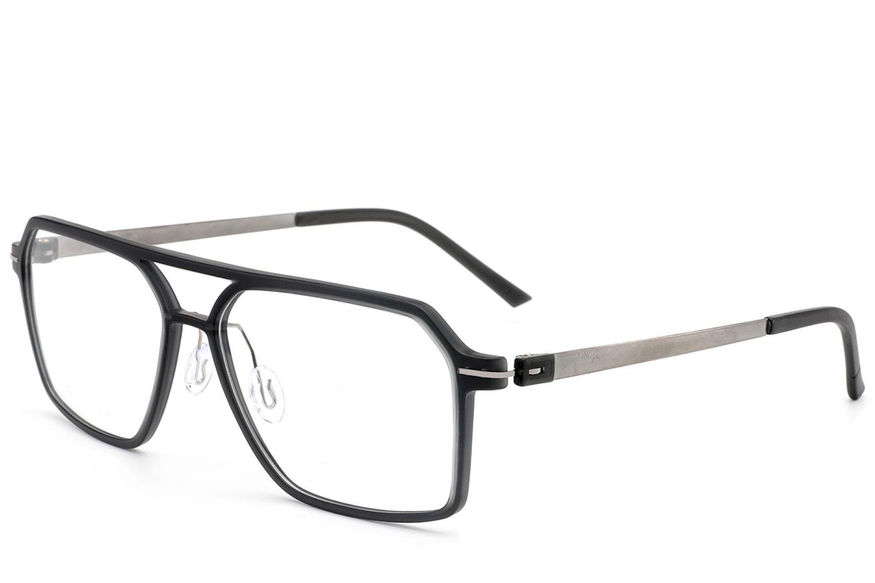 Aviator Black Titanium Glasses #BS2012-1646