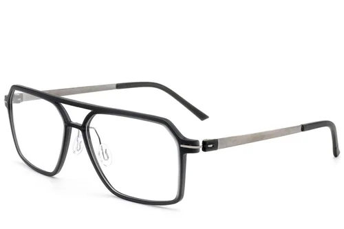 Aviator Black Titanium Glasses #BS2012-1646
