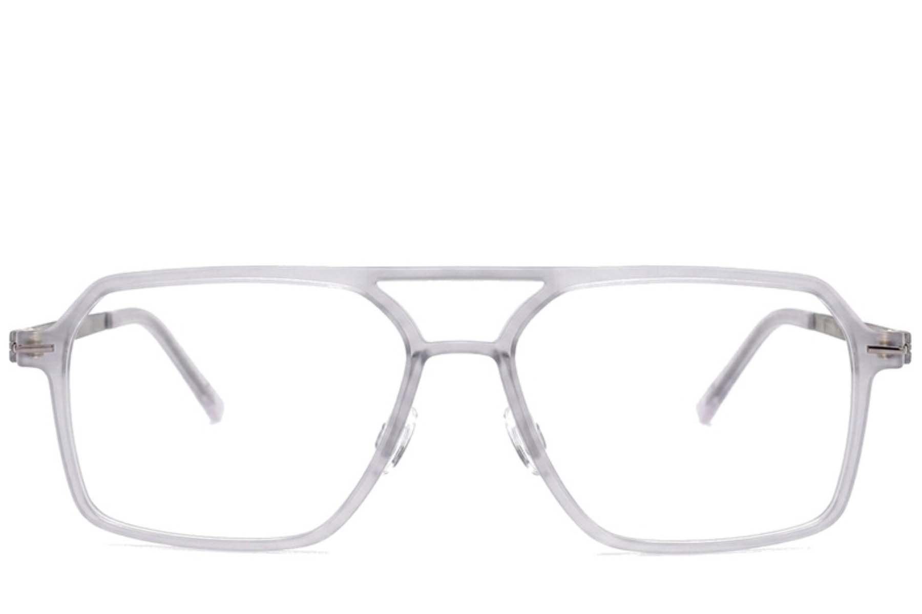 Aviator Grey Titanium Glasses #BS2012-1647