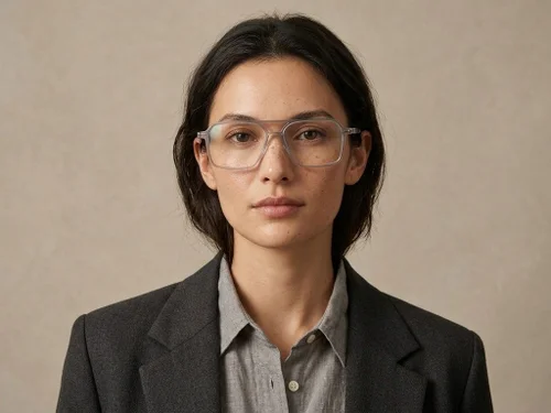 Aviator Grey Titanium Glasses #BS2012-1647