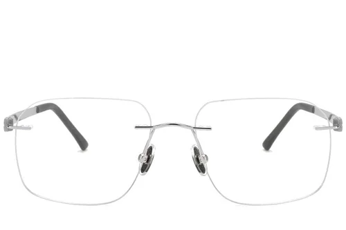 Invisible Silver Titanium Glasses #BS2012-1655