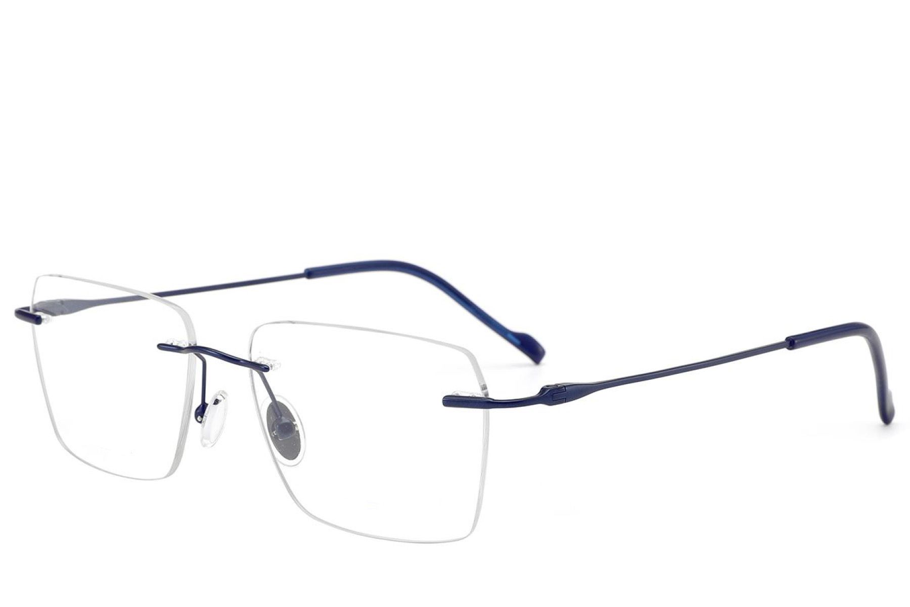Gafas invisibles de titanio azul #BS2012-1668